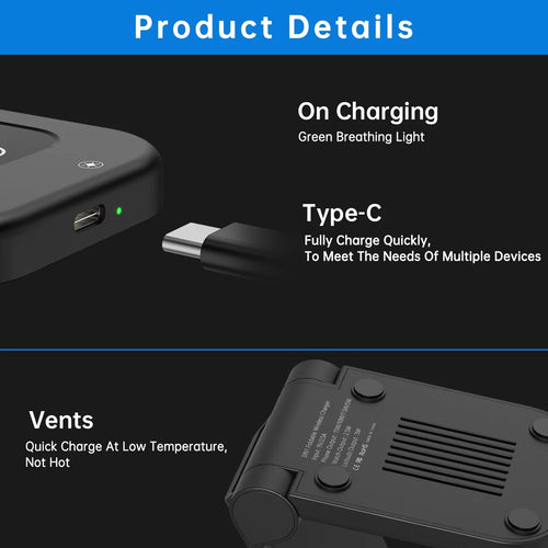 Nexus 3-in-1 Wireless Charging Dock