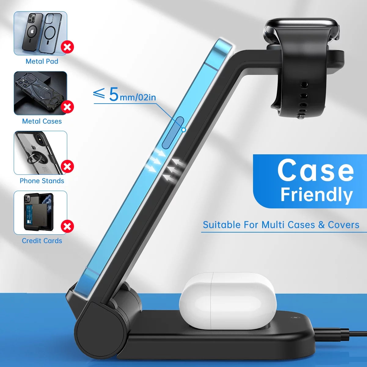 Nexus 3-in-1 Wireless Charging Dock